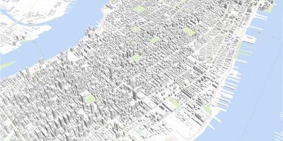 Մանհեթենի 3D քարտեզ